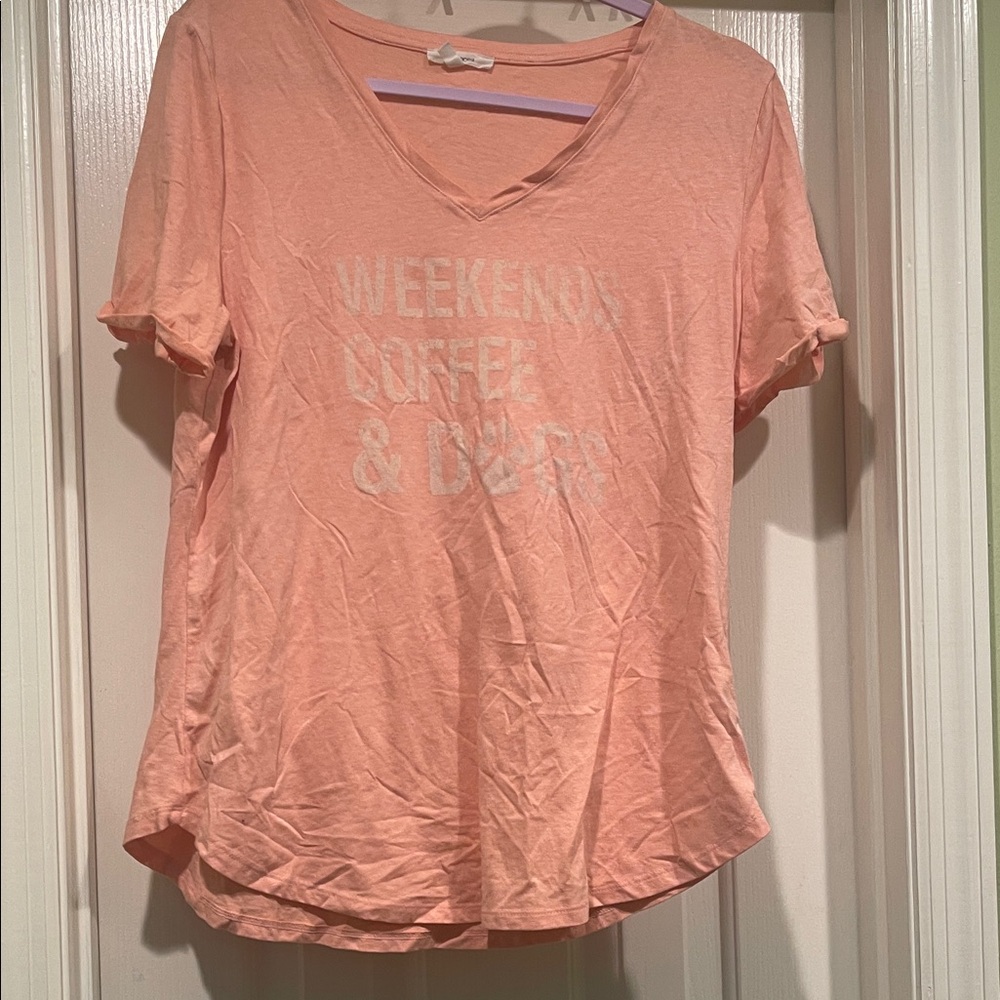 Women's Pink Graphic Tee